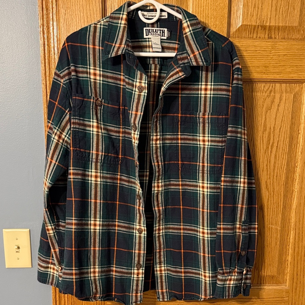 Duluth Trading Co Plaid Flannel